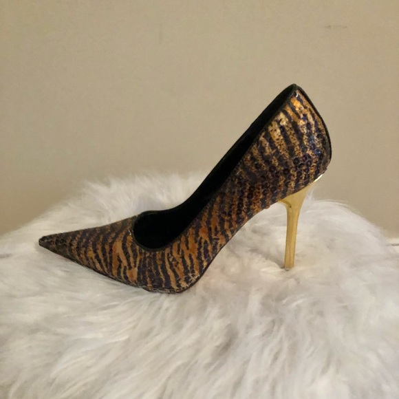 Aldo pointy heels - tiger stripe print - Picture 4 of 9